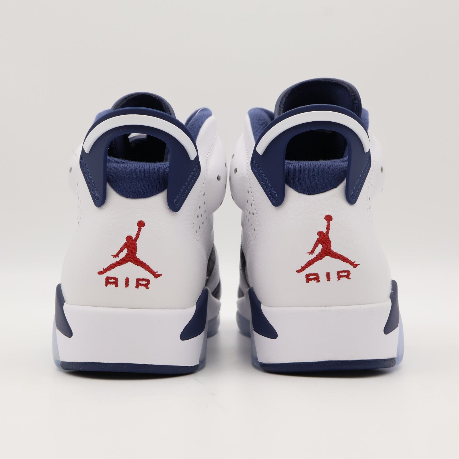 CT8529-164 Nike Air Jordan 6 Retro White and Midnight Navy (Men's)