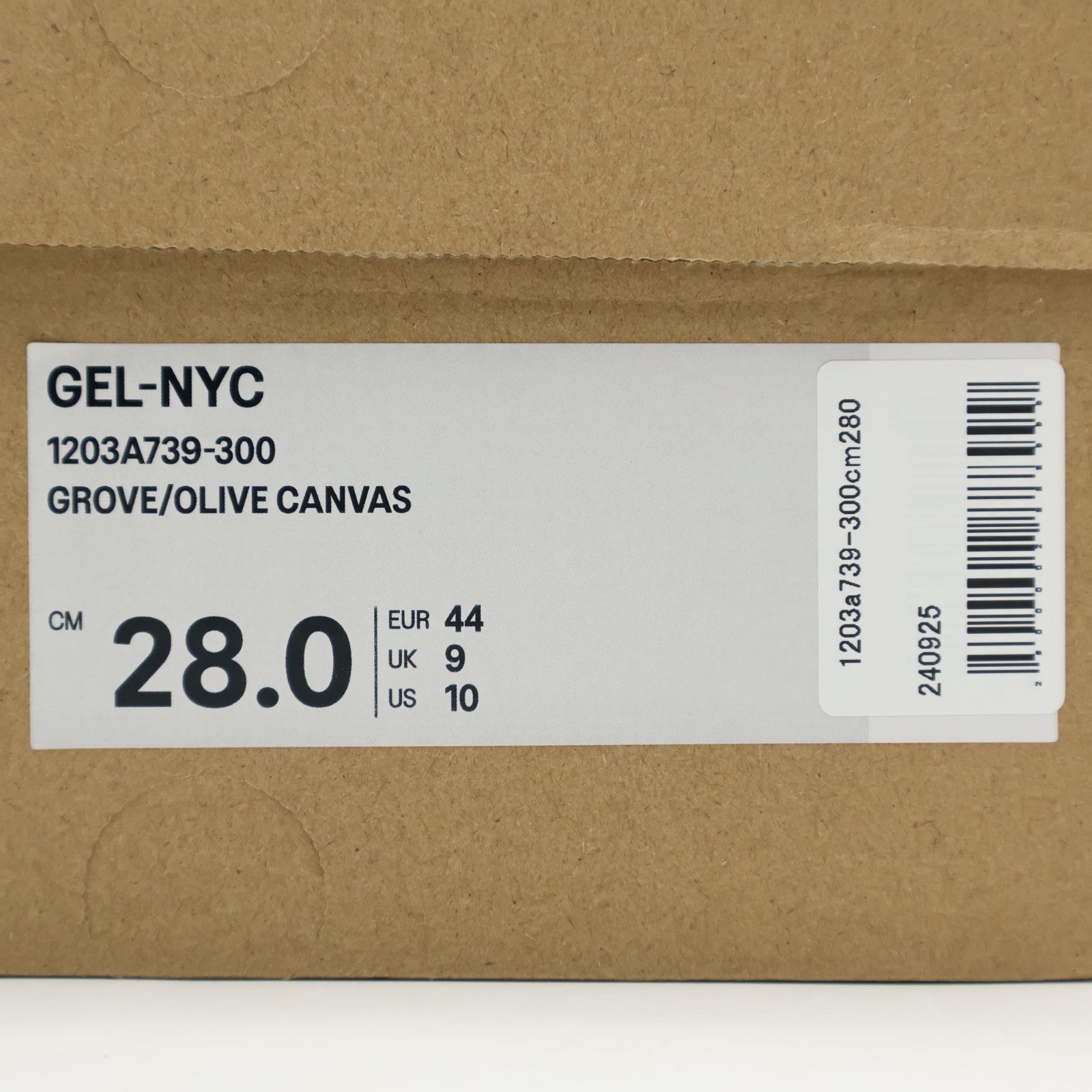 1203A739-300 Asics Gel-NYC Grove Olive Canvas (Men's)