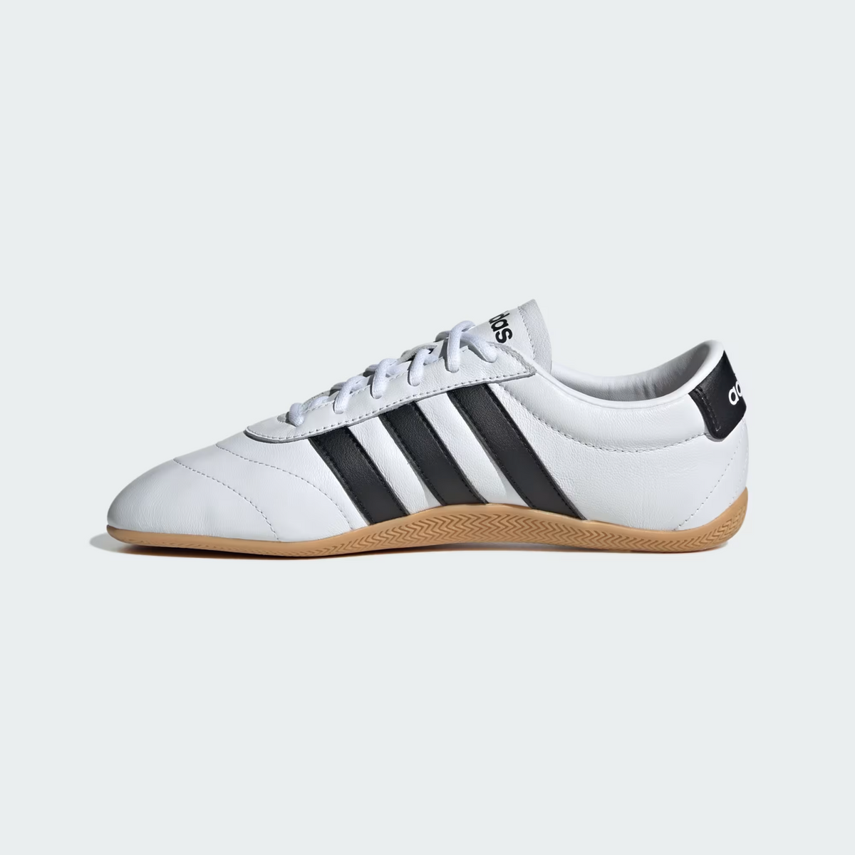 JQ9688 adidas Grand Court Lo Cloud White Core Black Gum (Women's)