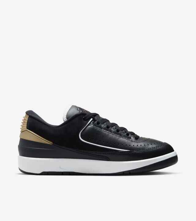 DX4401-001 Nike Air Jordan 2 Retro Low Black Varsity Red (Women's)
