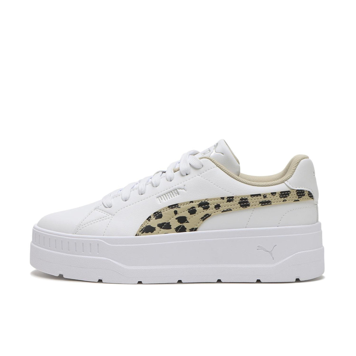 410559-01 Puma Karmen Classic Leo "White/Black" (Women's)
