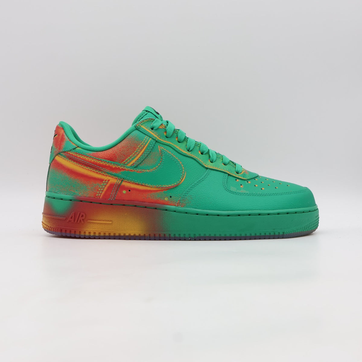 IB6834-300 Nike Air Force 1 Low Stadium Green Laser Orange (Men's)