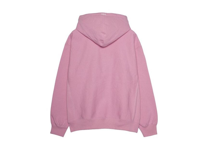 Supreme Box Logo Hooded Sweatshirt Pink