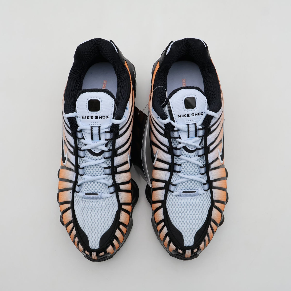 AR3566-401 Nike Shox TL Blue Tint Total Orange (Women's)