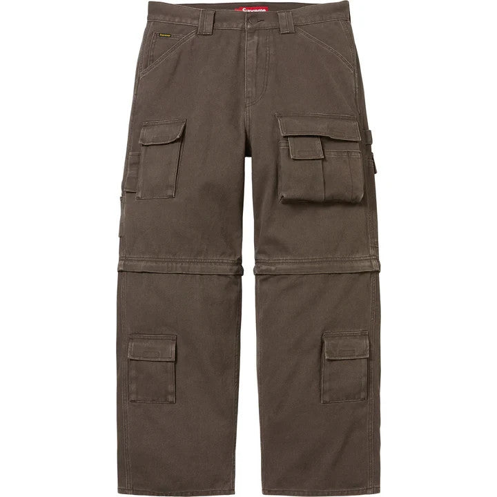 Supreme Zip-Off Utility Pant Brown