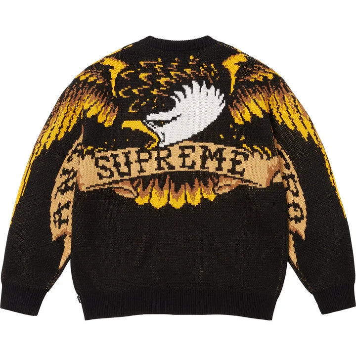 Supreme ANTIHERO Sweater Black