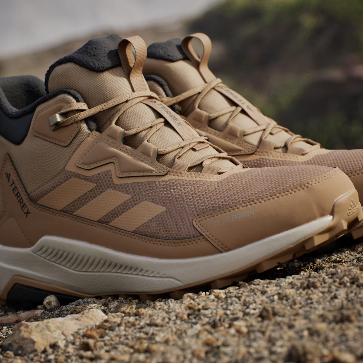 JS1431 adidas Terrex Anylander Climawarm Hiking Cardboard Core Black (Men's)