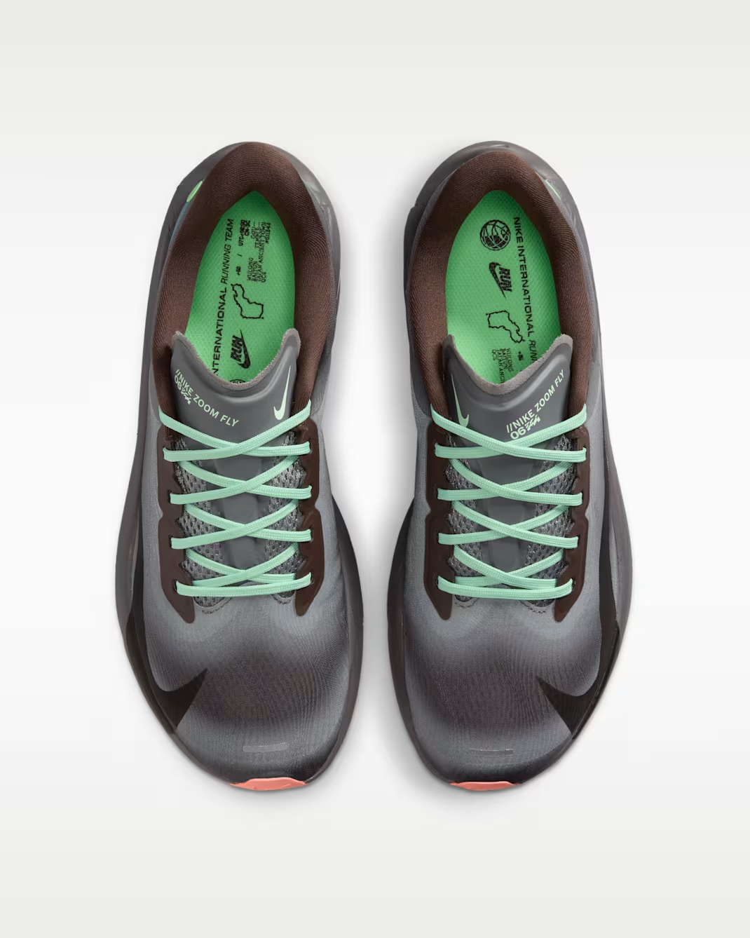 IW2352-200 Nike Zoom Fly 6 "Baroque Brown/Smoke Grey/Ironstone/Black" (Men's)