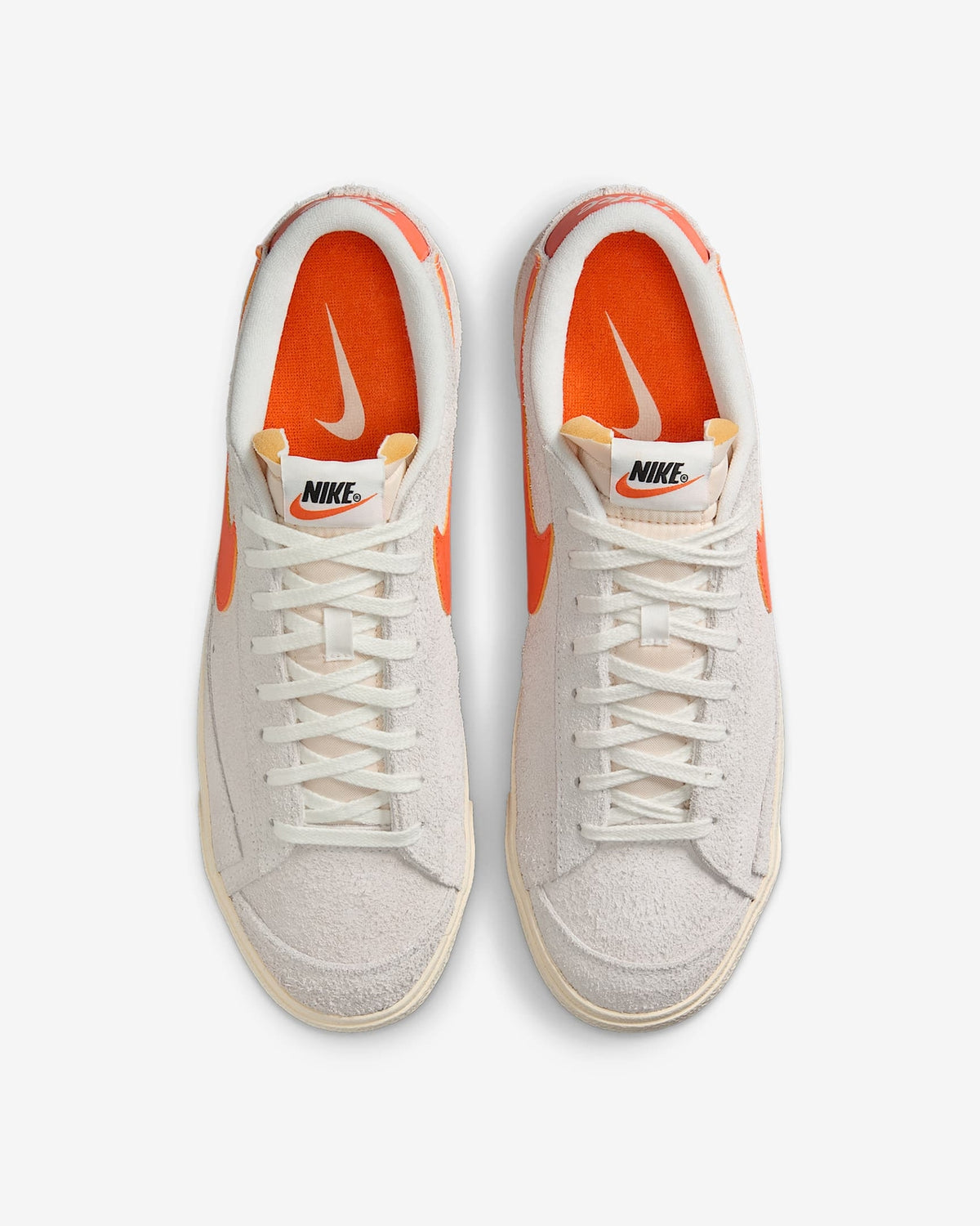 HF3158-100 Nike Blazer Low '77 PRM Summit White Safety Orange Coconut (Men's)