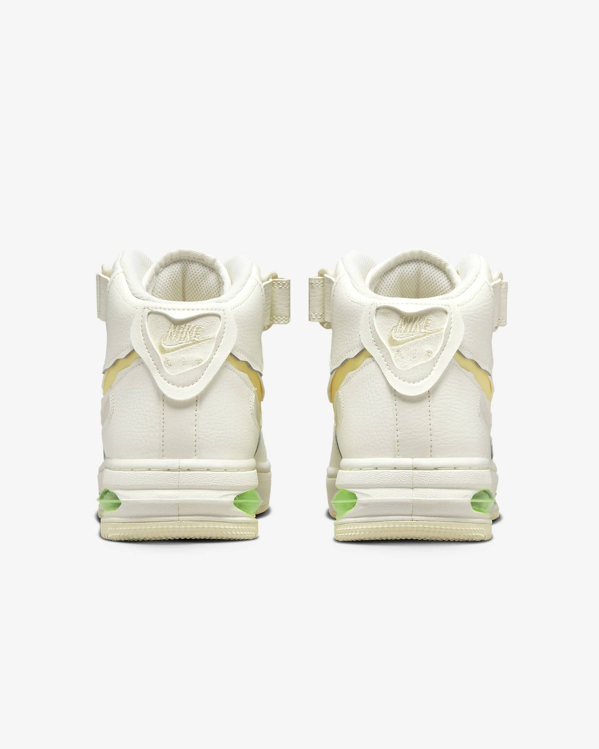 FB1374-100 Nike Air Force 1 Mid Evo Sail Lime Blast Coconut Milk (Men's)