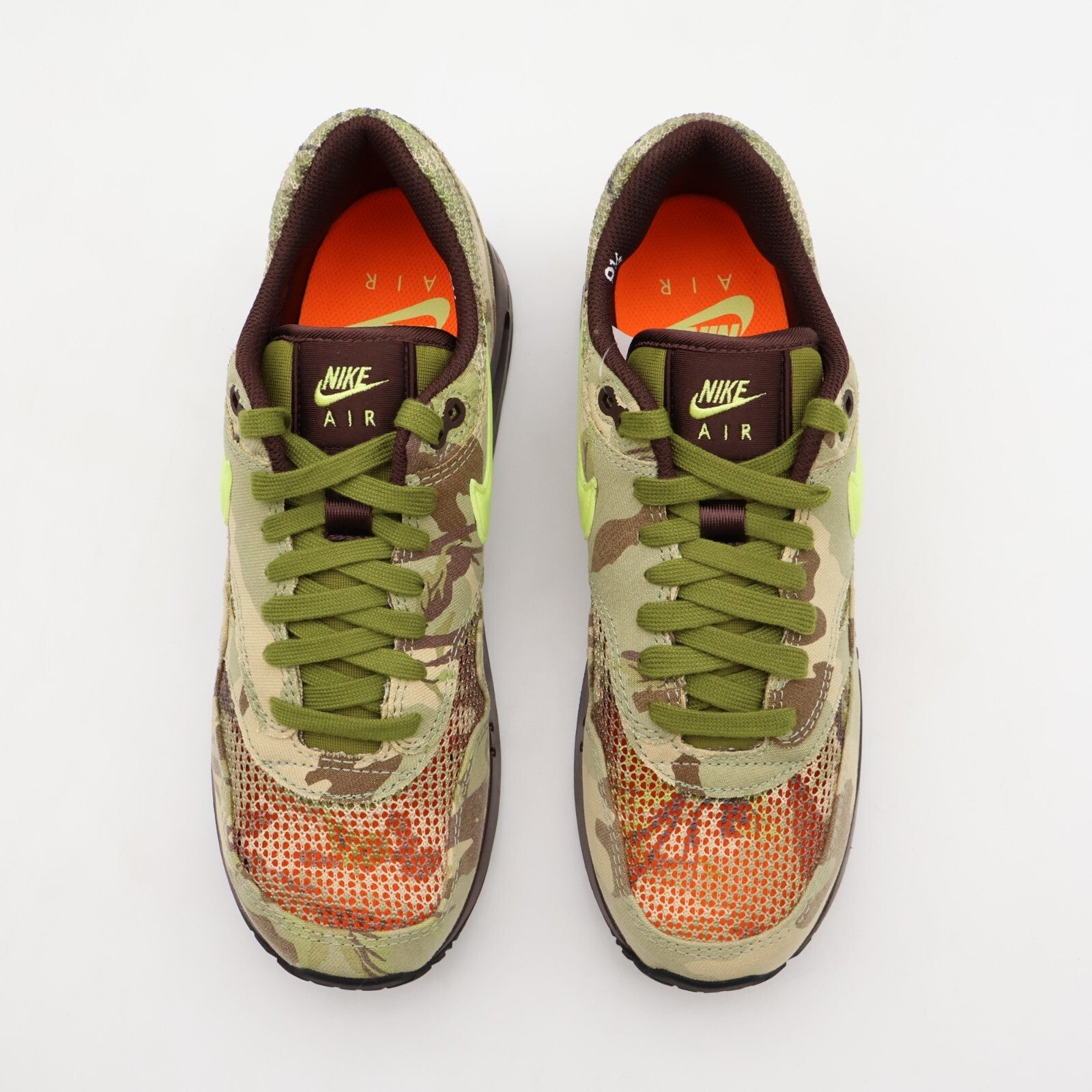 FN8358-200 Nike Air Max 1 â86 Camo and Light Lemon Twist (Men's)