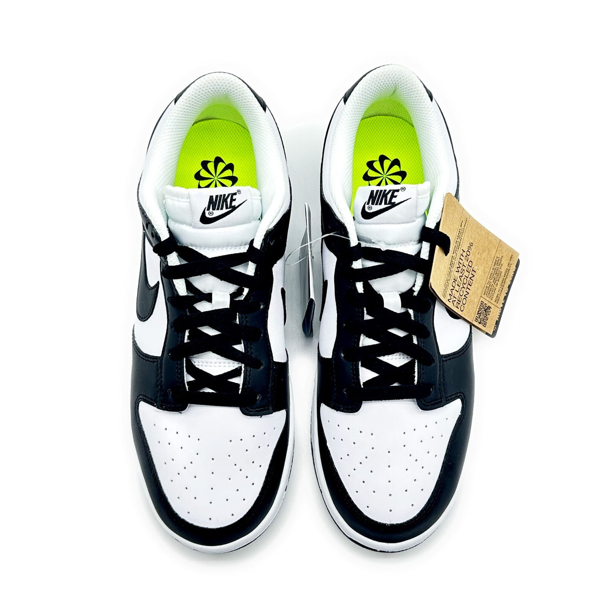 DD1873-102 Nike Dunk Low Next Nature White Black Panda Womens