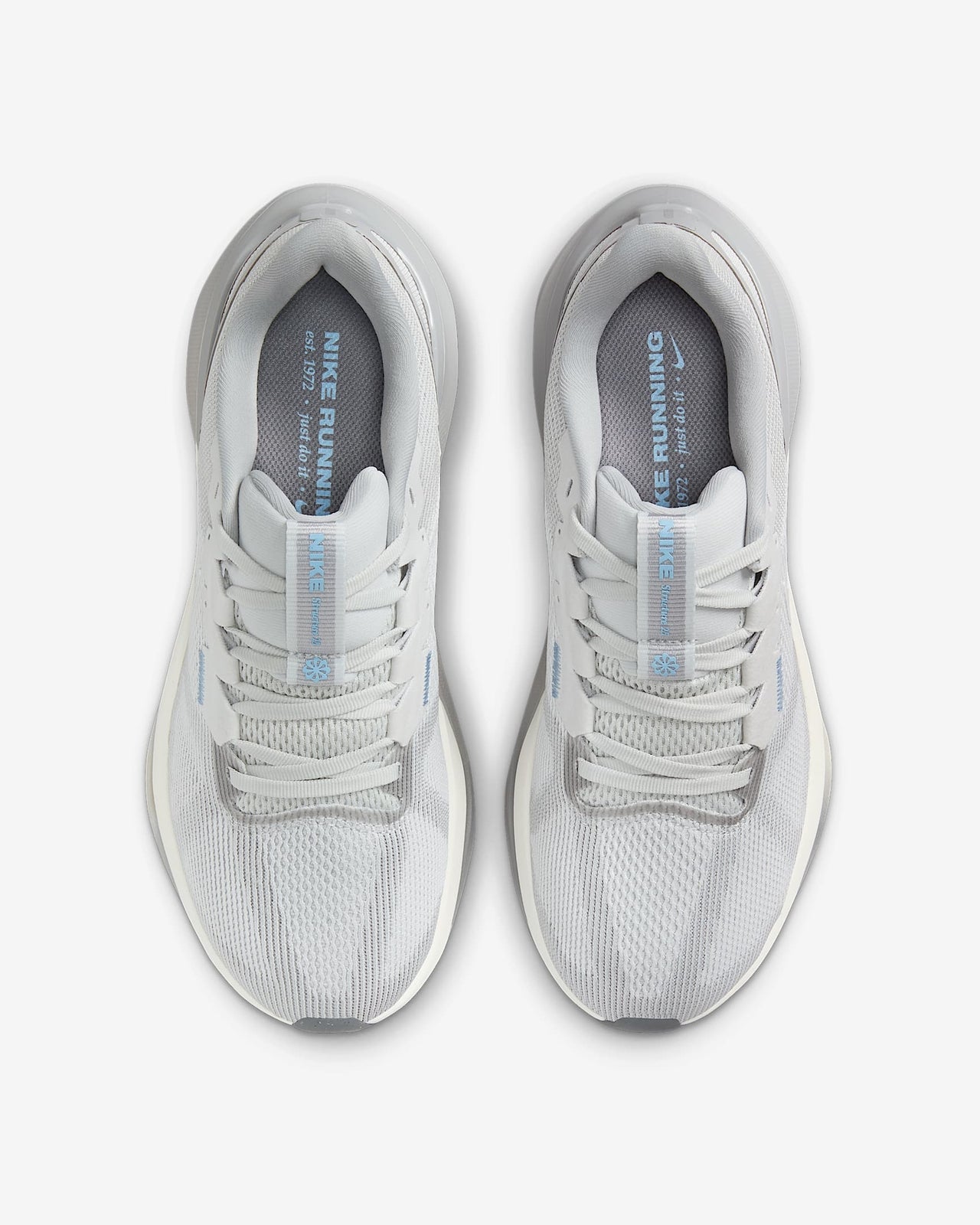 DJ7884-012 Nike Structure 25 Photon Dust Light Smoke Grey Psychic Blue (Women's)