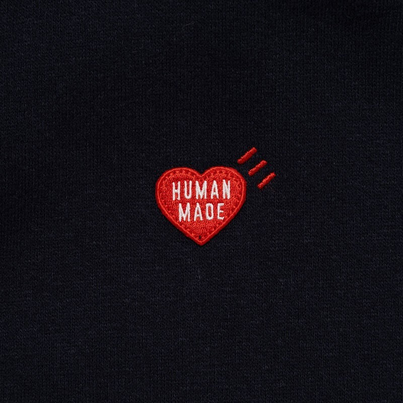 HUMAN MADE Classic Zip-Up Hoodie Navy
