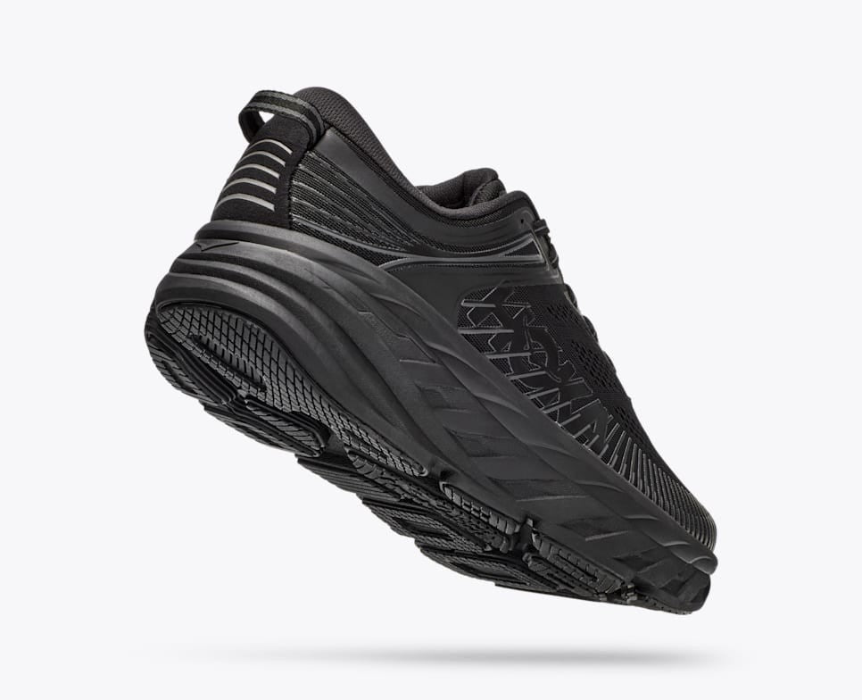 1110518-BBLC Hoka Bondi 7 Black (Men's)
