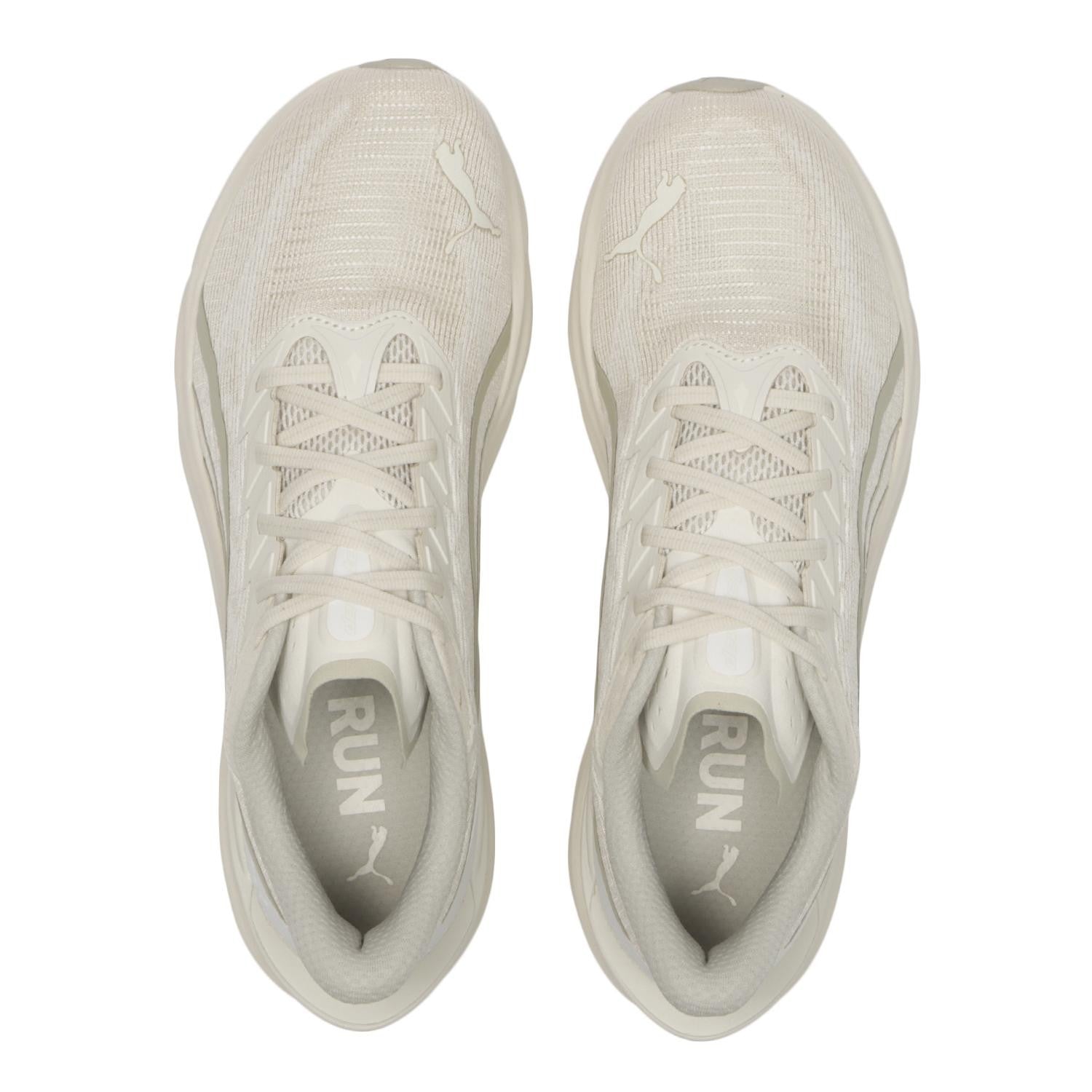 312123-14 Puma Deviate Nitro 4 Alpine Snow Warm White (Men's)