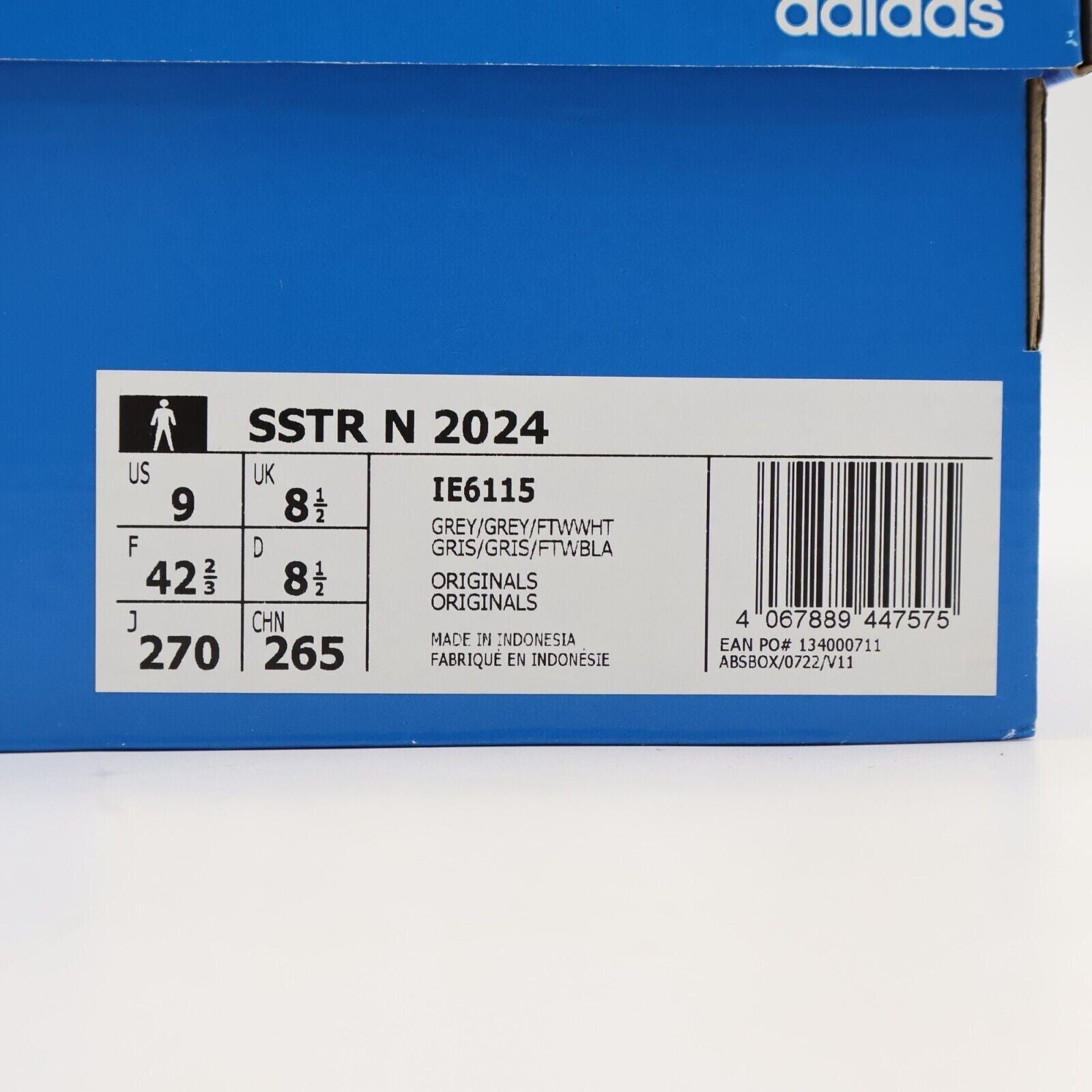 IE6115 NEIGHBORHOOD adidas Originals Superstar 2005 Grey Footwear White (Men's)