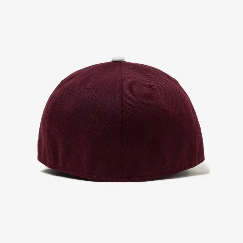 378639 WTAPS 59Fifty Low Profile Cap Poly Twill New Era Maroon 242NENED-HT02