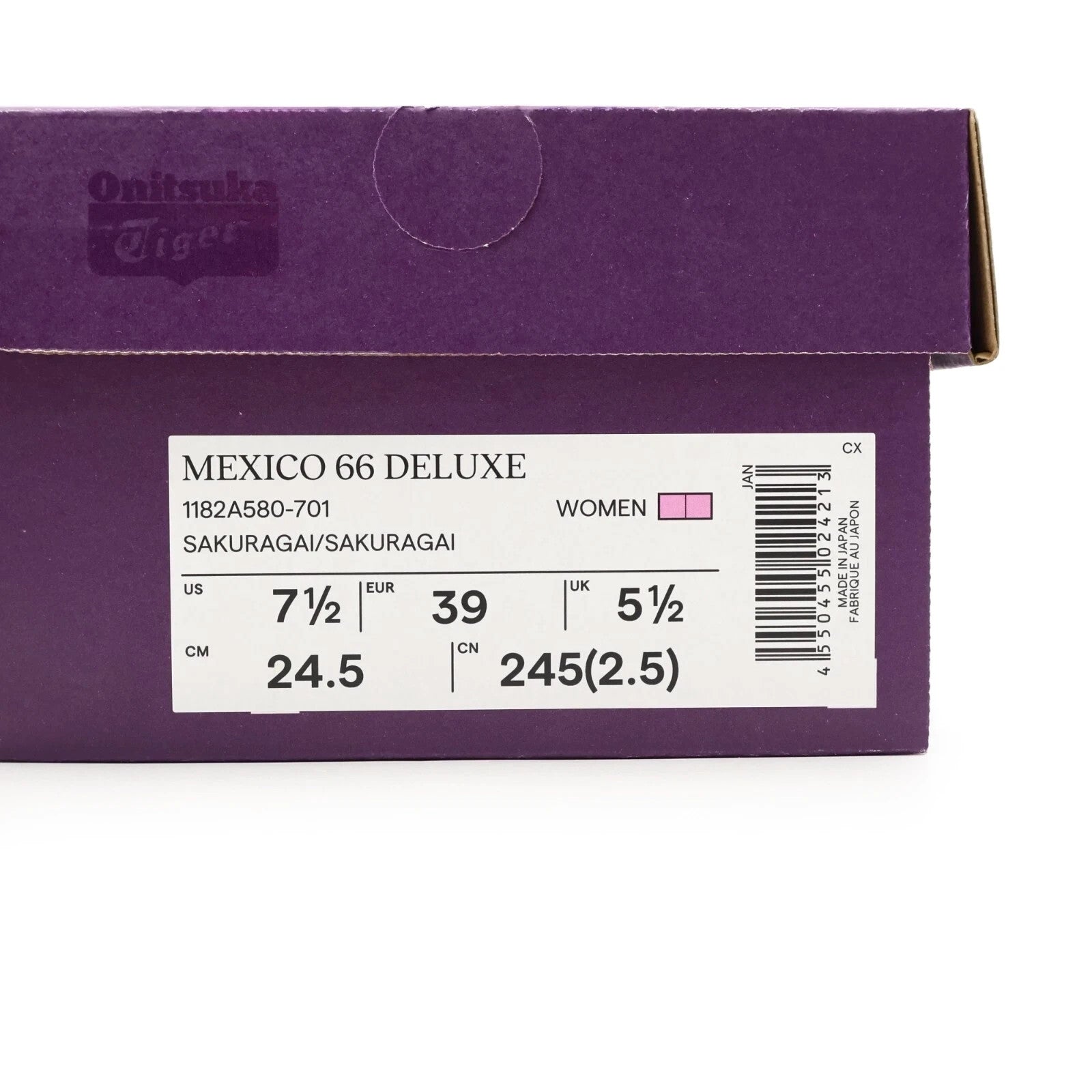 1182A580-701 Onitsuka Tiger Mexico 66 Deluxe Sakuragai (Women's)