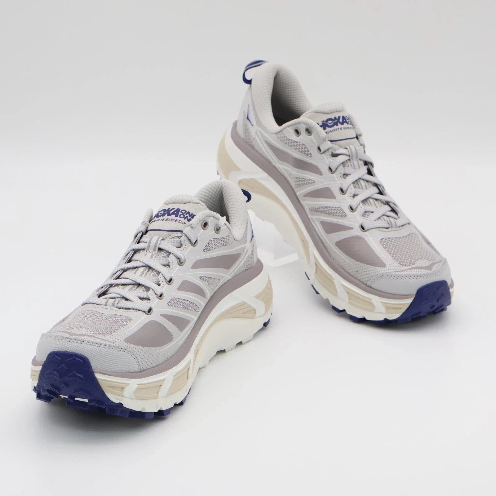 Size 10 - 1126851-OPR Hoka One One HOKA Mafate Speed 2 Oat Milk Vaporous (Men's)