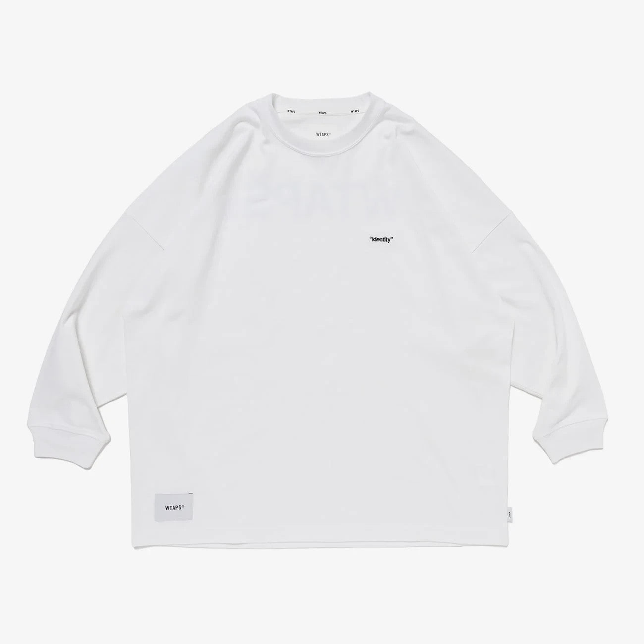 WTAPS Identity LS Cotton White
