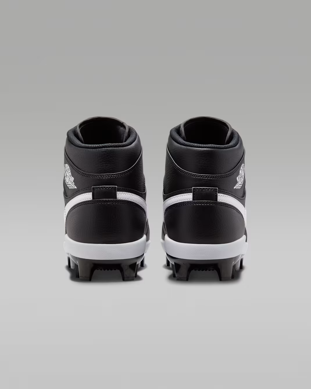 AV5354-011 Nike Air Jordan 1 Retro MCS Cleats Black White (Men's)
