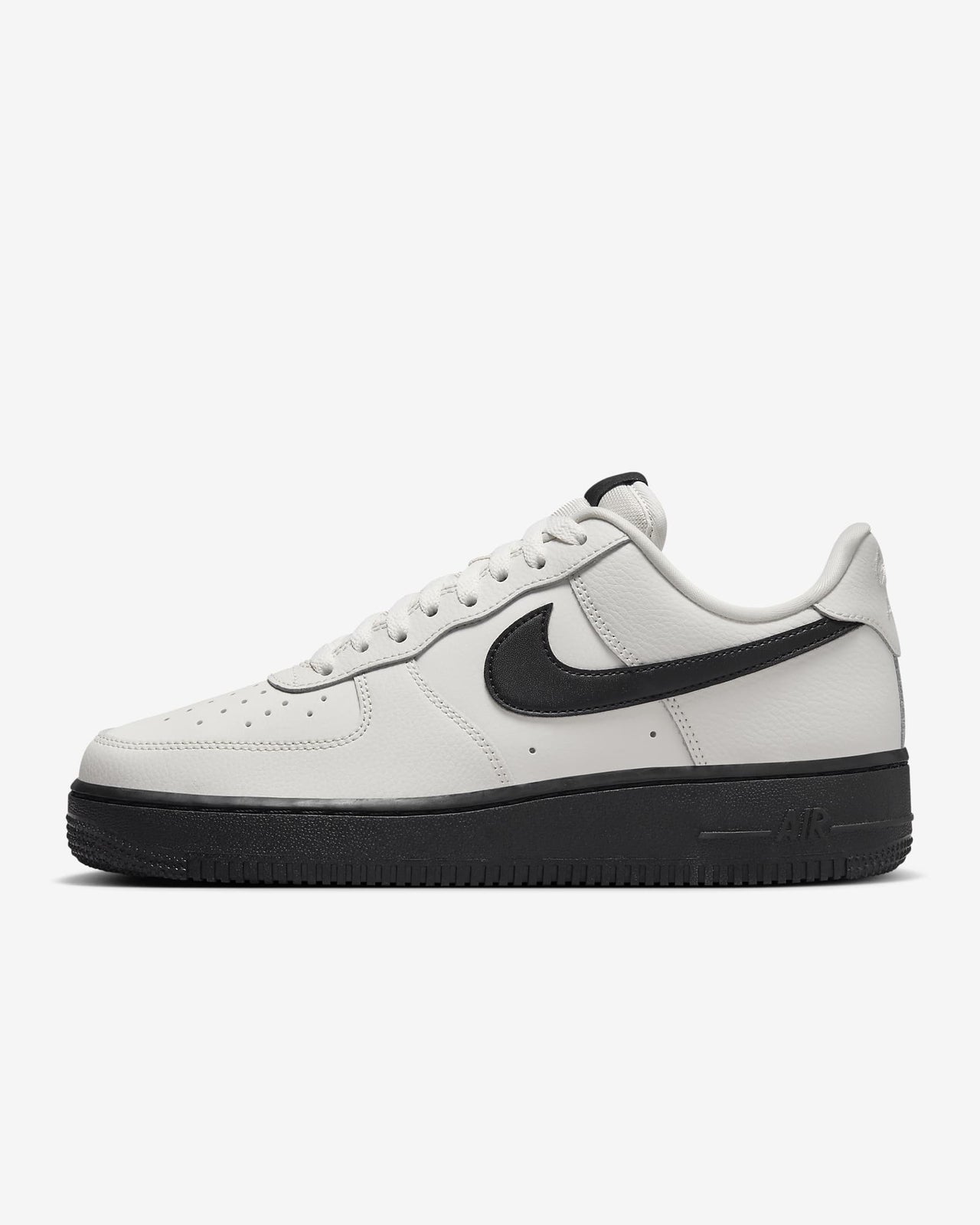 HJ7180-030 Nike Air Force 1 Low '07 Phantom Cement Grey Black (Women's)