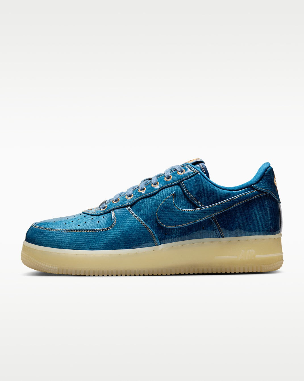 IM5757-400 Nike Air Force 1 Low Retro "Blue/Gum"