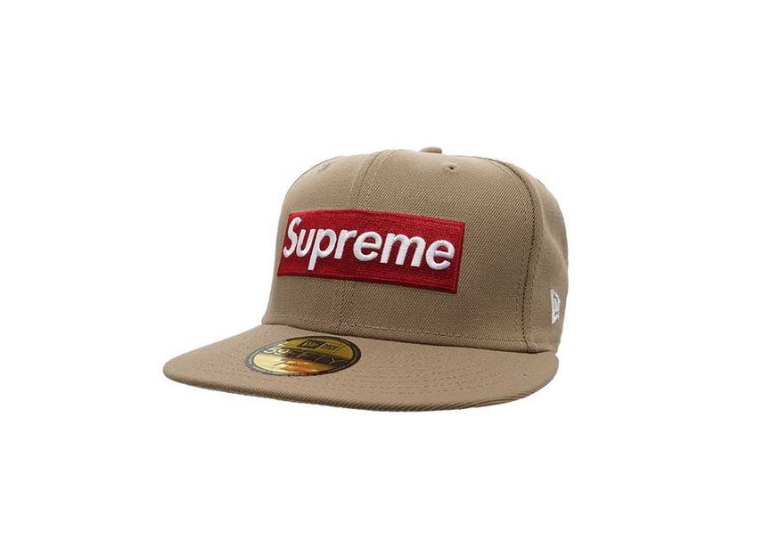 Supreme Grinch Box Logo New Era Tan