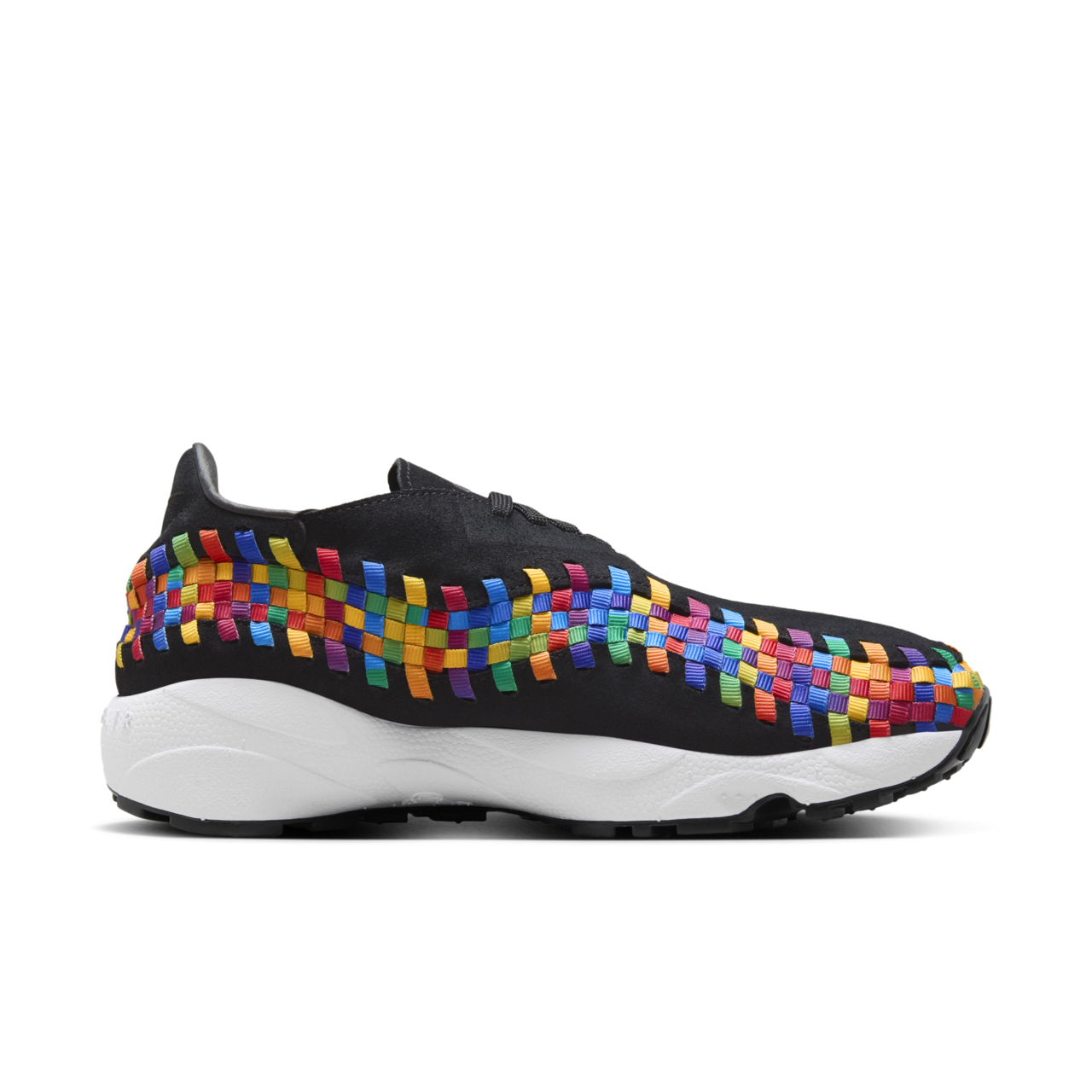 FB1959-002 Nike Air Footscape Woven Black and Multi-Color (Women's)