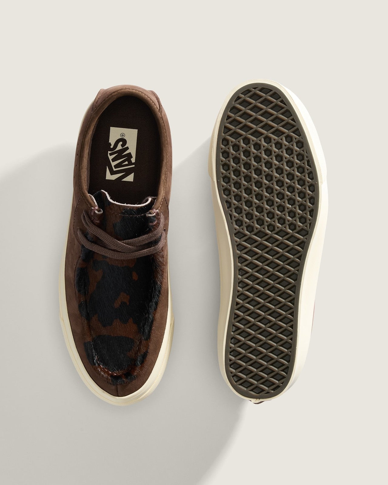 VN000Z3XI97 VN000Z3XI97 Vans Premium SF Moc Low Pony Hair Calf Brown (Men's)