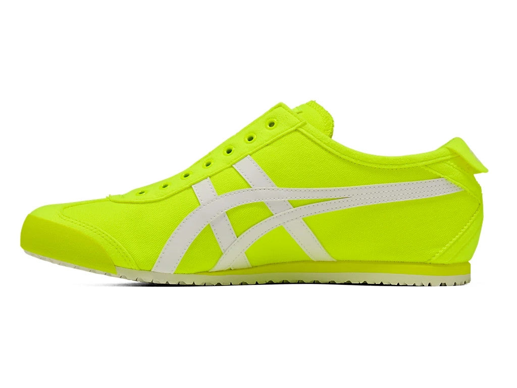 1183A360-752 Onitsuka Tiger Mexico 66 Slip On Safety Yellow/White (Men's)