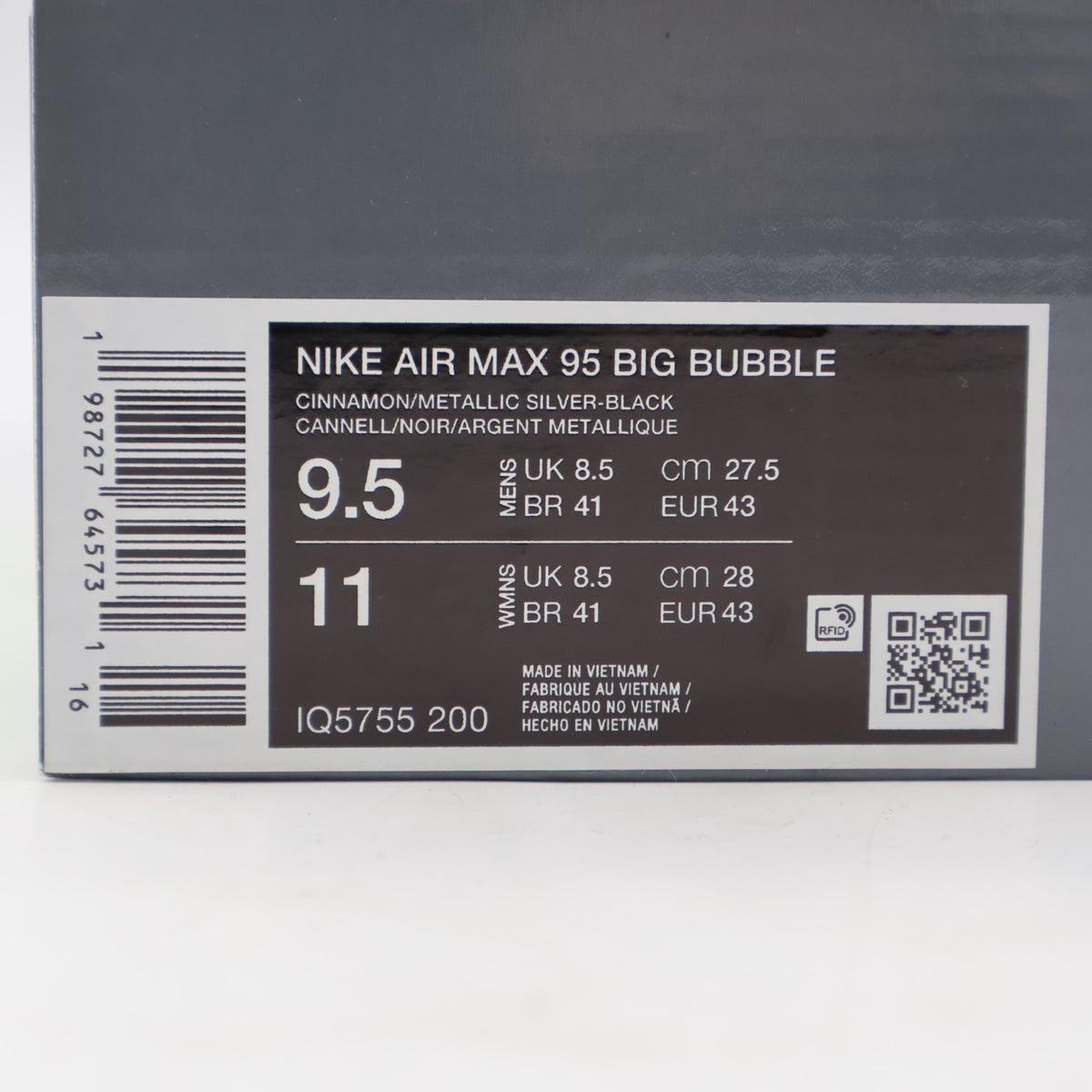 IQ5755-200 Nike Air Max 95 Big Bubble Hong Kong (Men's)