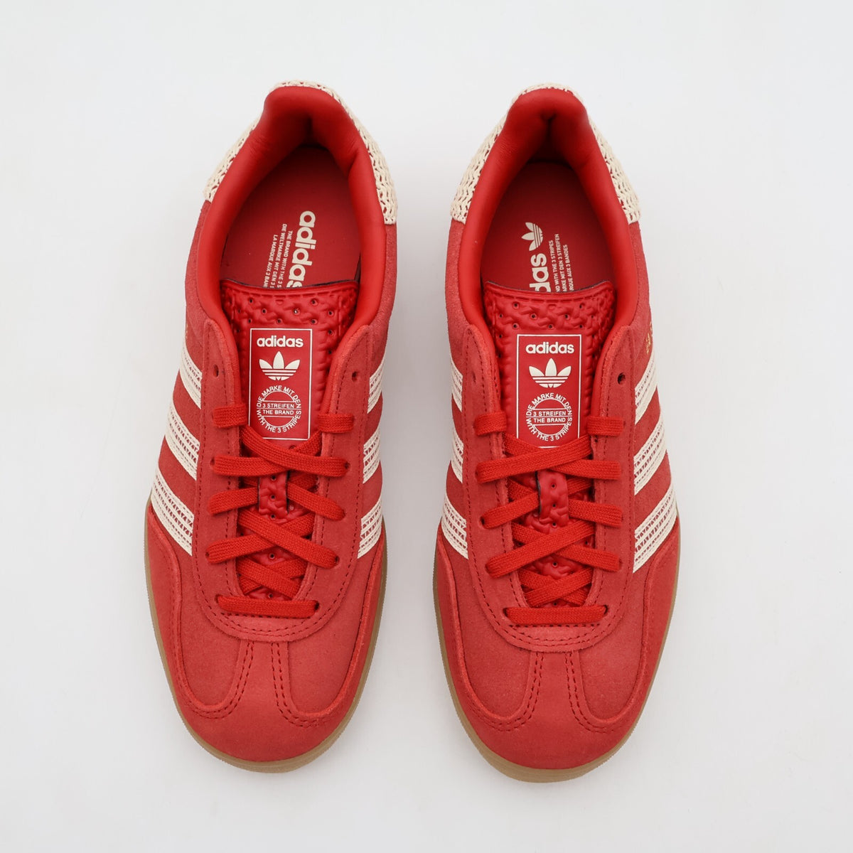 JI2756 adidas Originals Gazelle Indoor Better Scarlet Wonder White Gum (Women's)