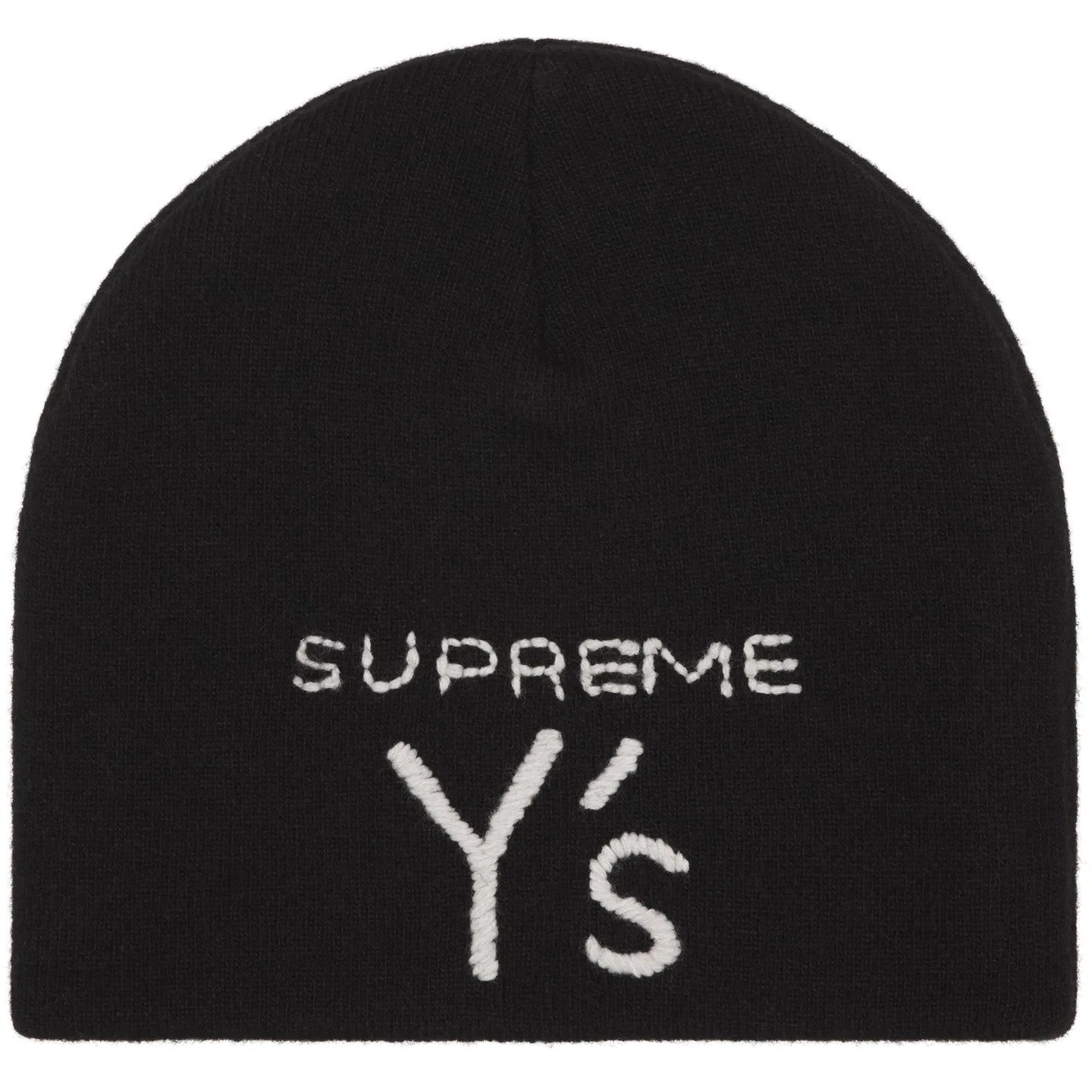 Supreme x Y's by Yohji Yamamoto Skull Beanie Black