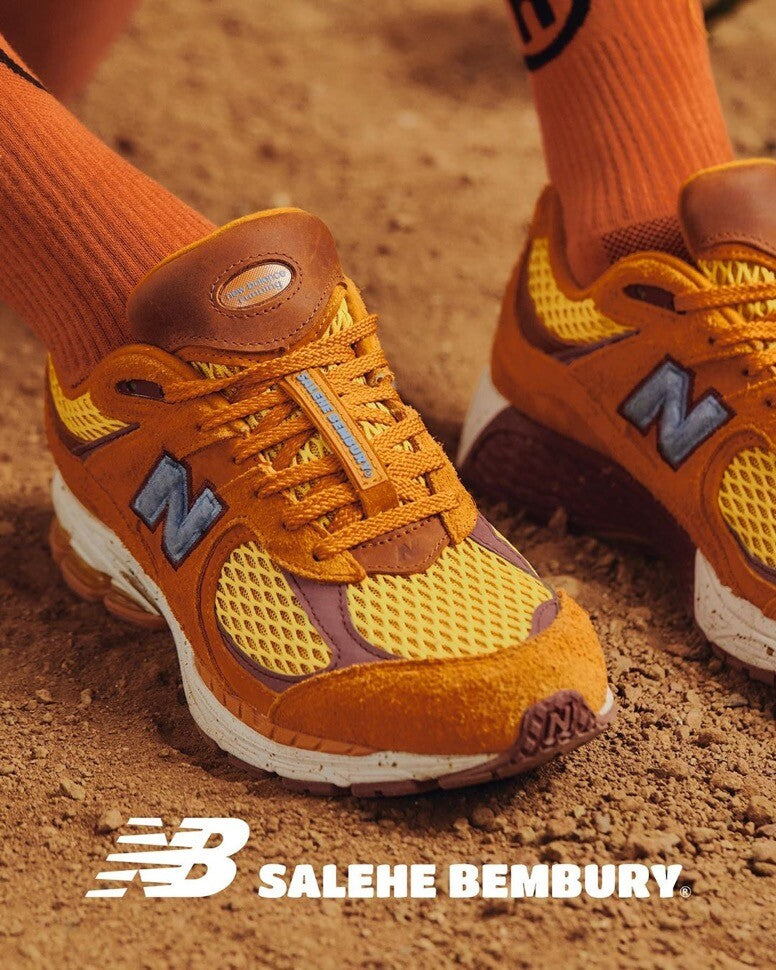 ML2002R1 Salehe Bembury Ã New Balance 2002R Desert Gold Orange Red