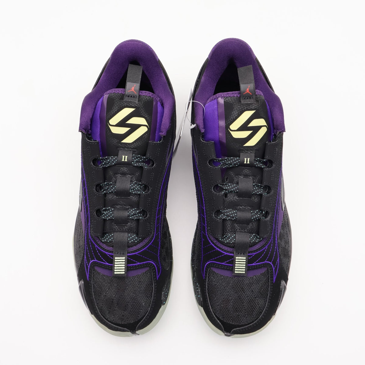 DX9012-001 Nike Jordan Luka 2 Space Hunter Black Grand Purple Green Glow (Men's)