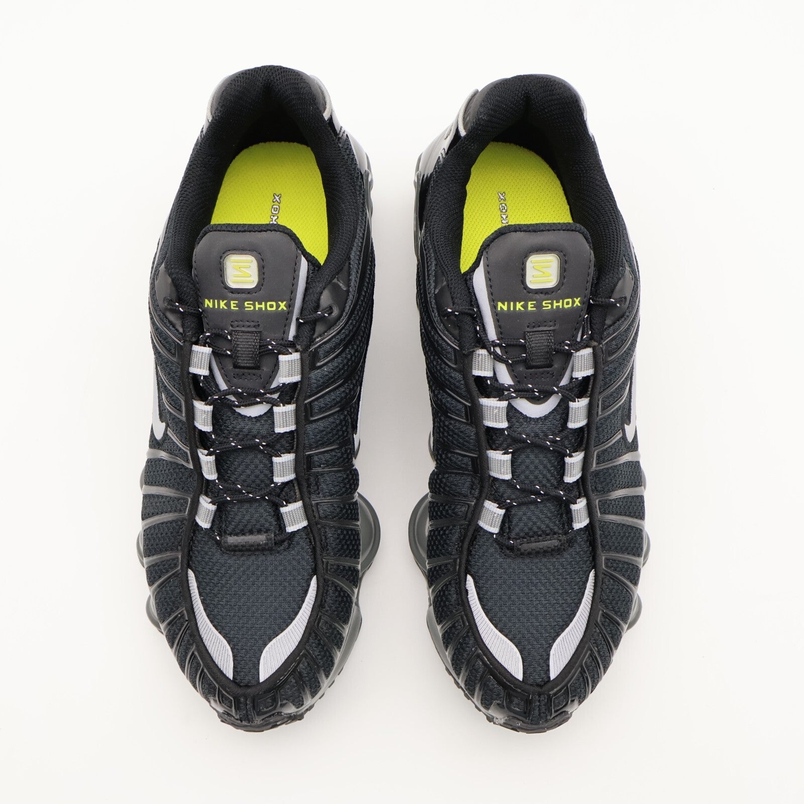 FV0939-001 Nike Shox TL Black Metallic Silver Iron Grey Silver (Women's)