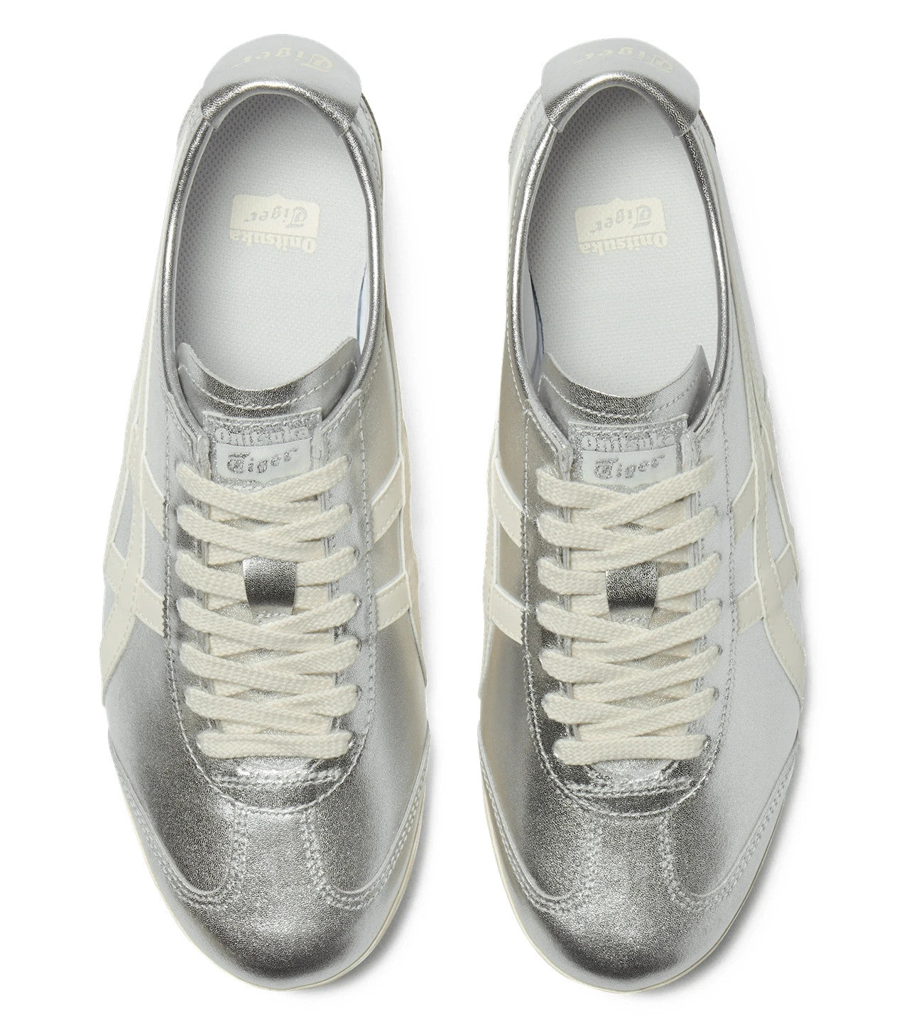 1183C632-020 Onitsuka Tiger Mexico 66 PF Pure Silver Cream (Men's)
