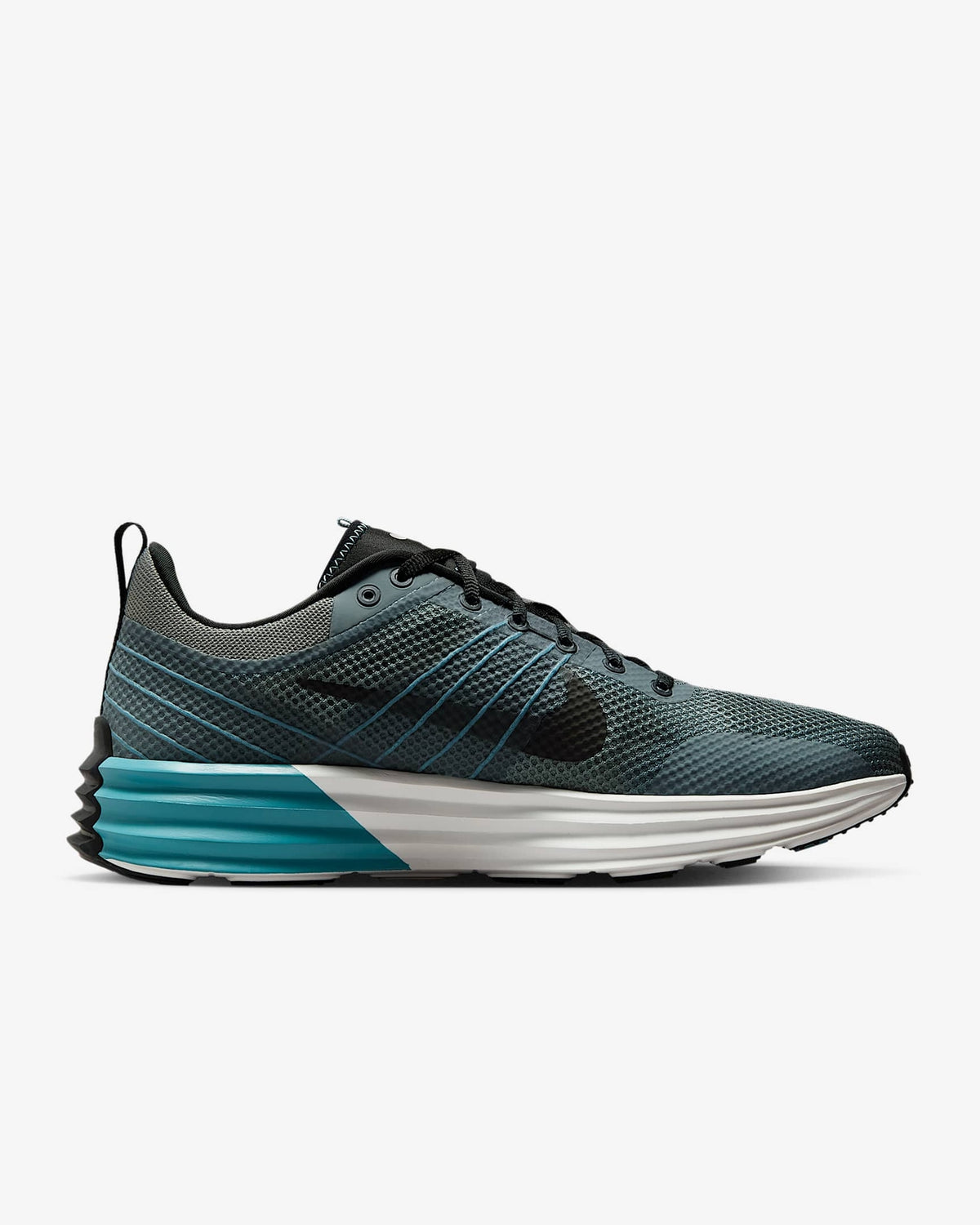 IB4357-001 Nike Lunar Roam Cool Grey Cerulean Black Black (Men's)