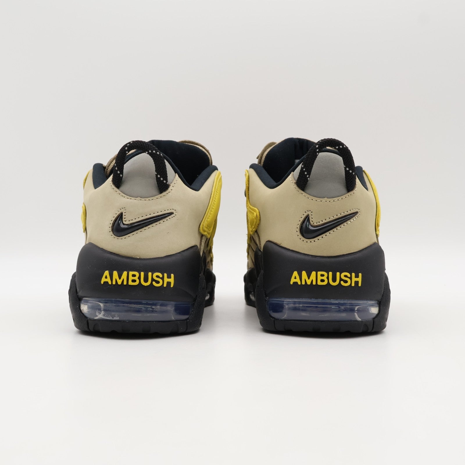 FB1299-200 AMBUSH Nike Air More Uptempo Low Vivid Sulfur Limestone (Men's)