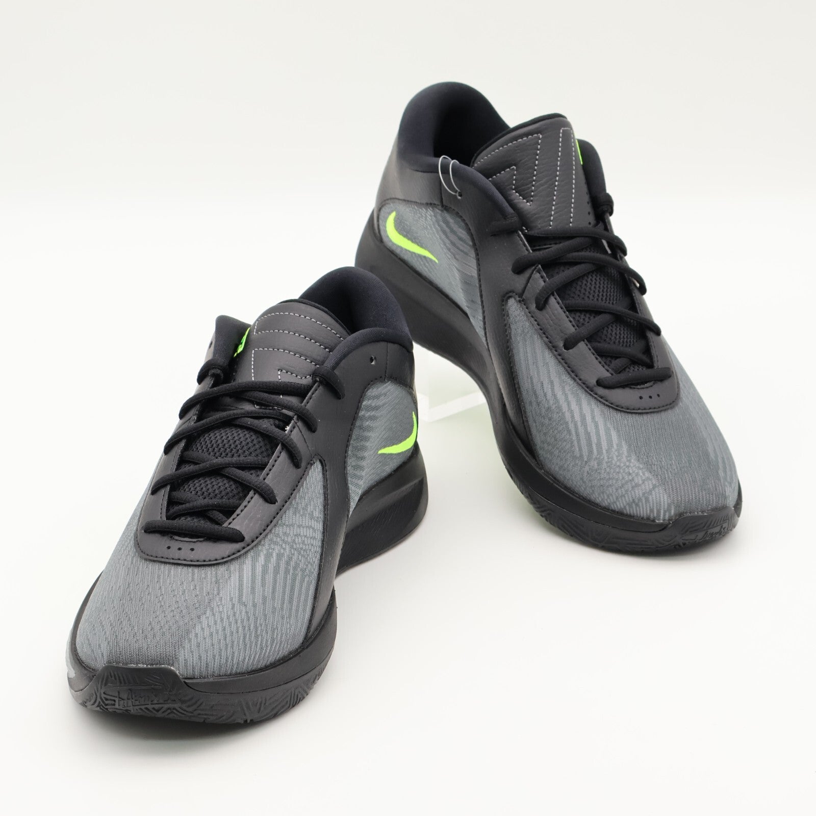FJ7807-001 Nike Giannis Freak 6 Vibrancy Black Cool Grey Stadium Green (Men's)