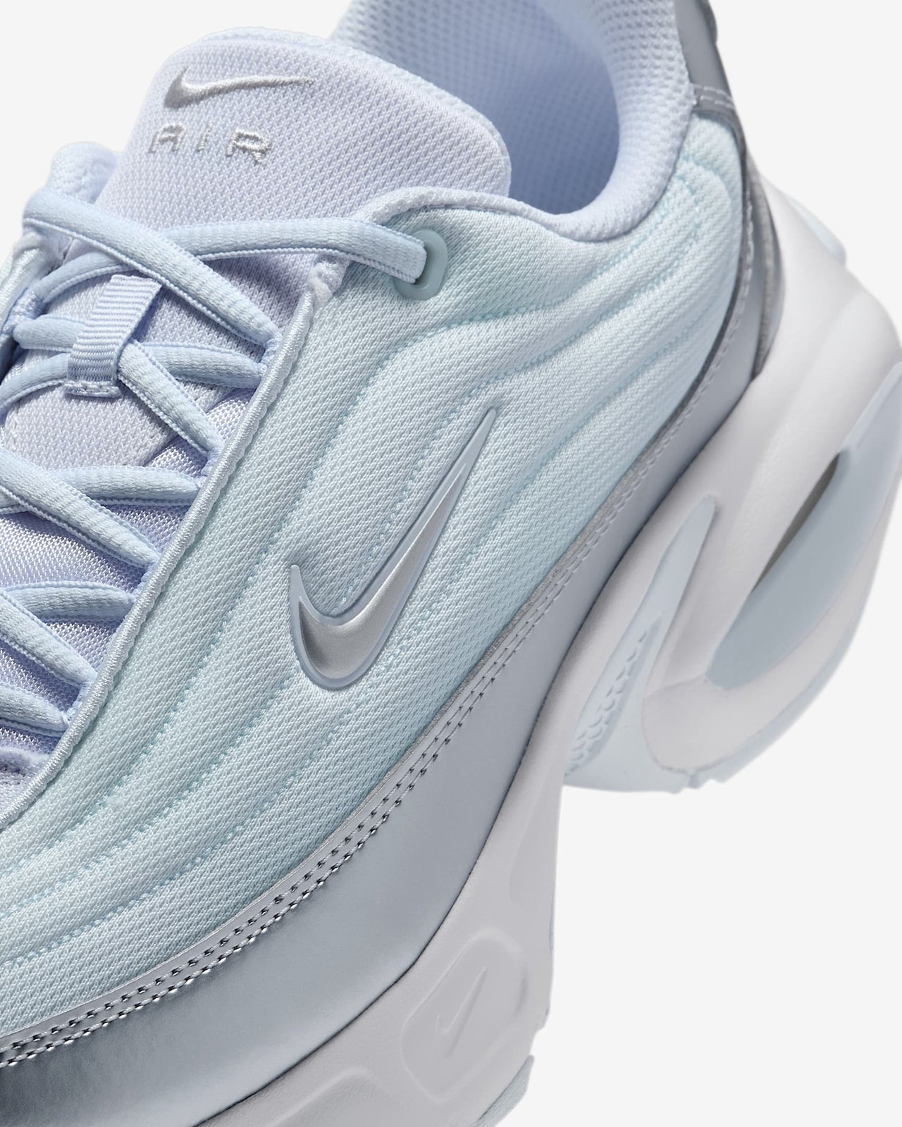 HM0256-002 Nike Air Max Portal SE Football Grey White (Women's)