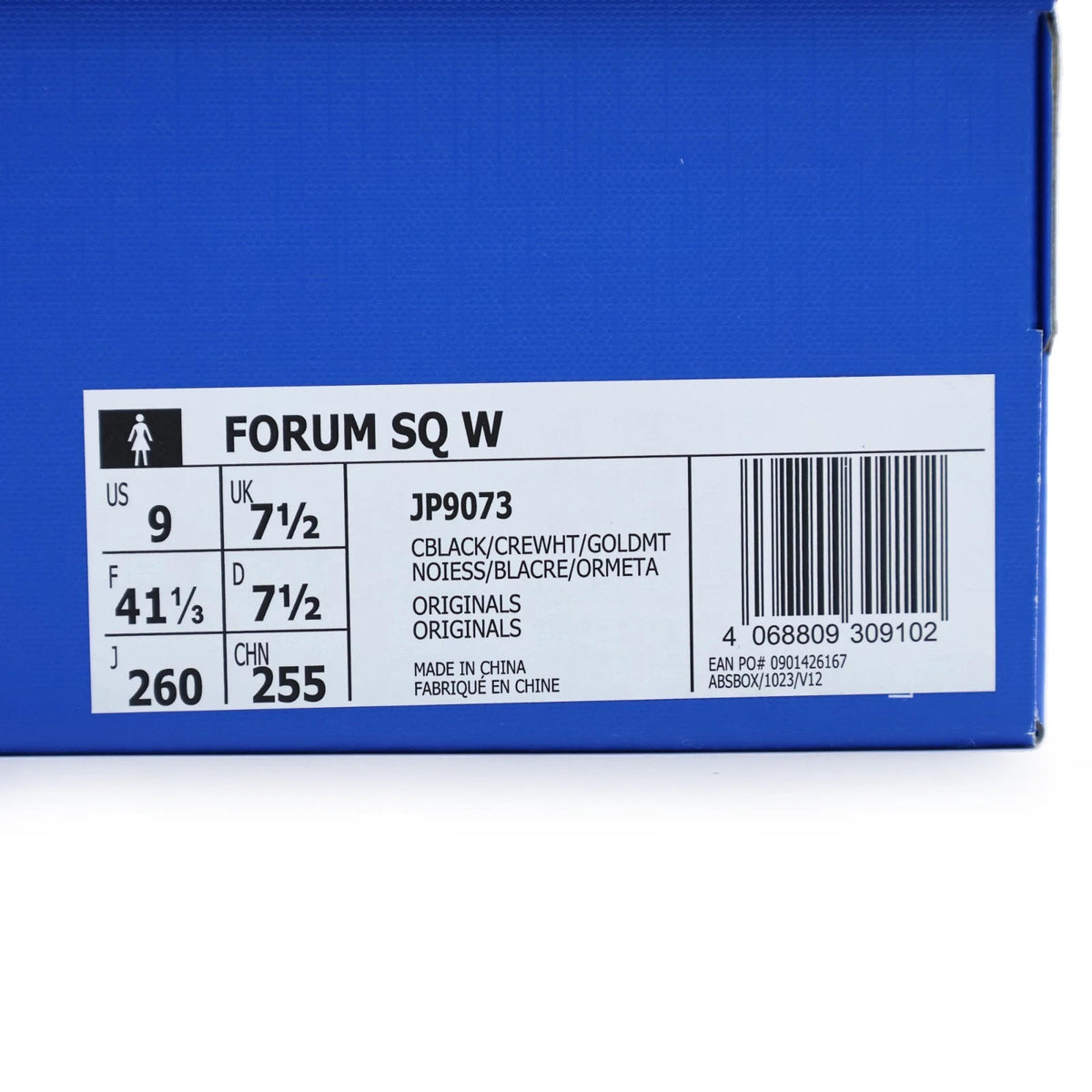 JP9073 adidas Forum Cubism Core Black (Women's)