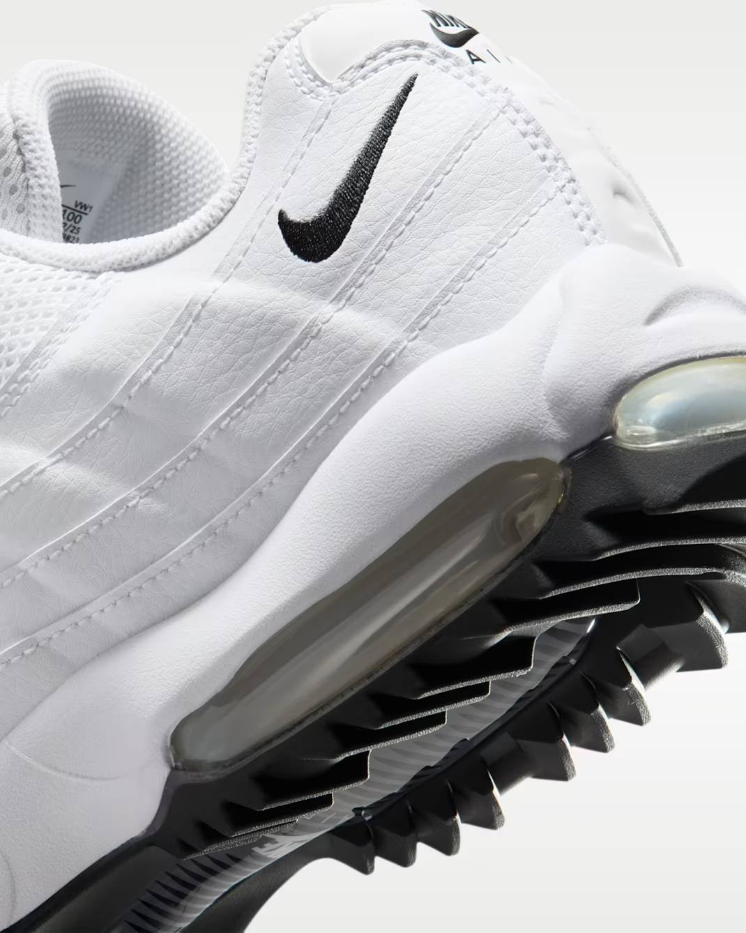HV4696-100 Nike Air Max 95 Golf White Black (Men's)