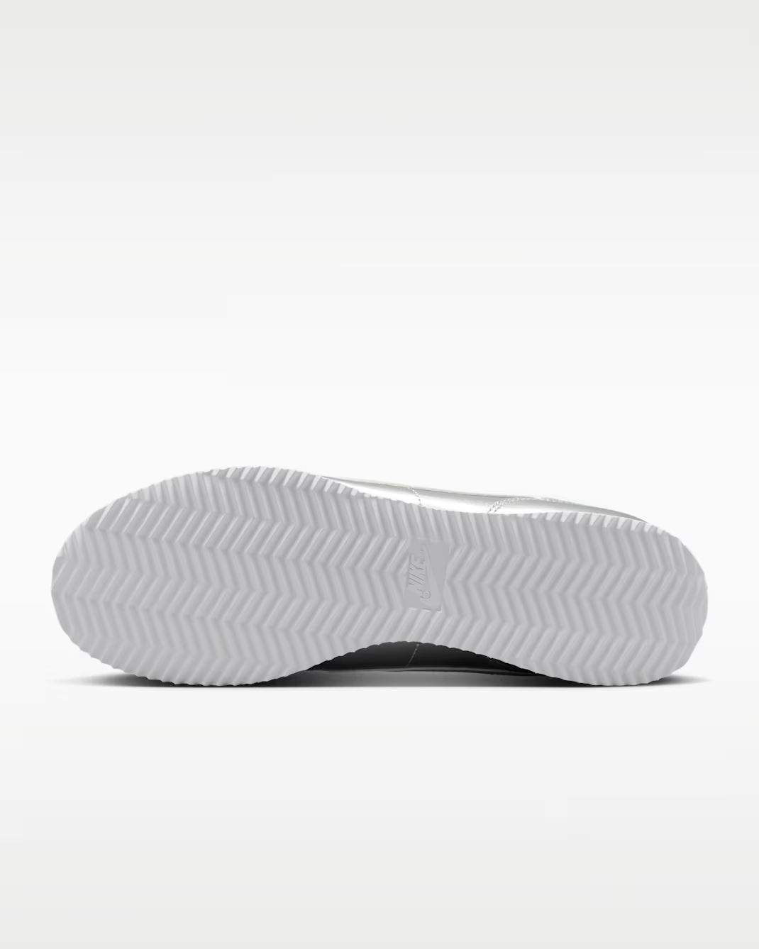 IR0042-001 Nike Cortez Metallic SilverGrey Fog White (Women's)