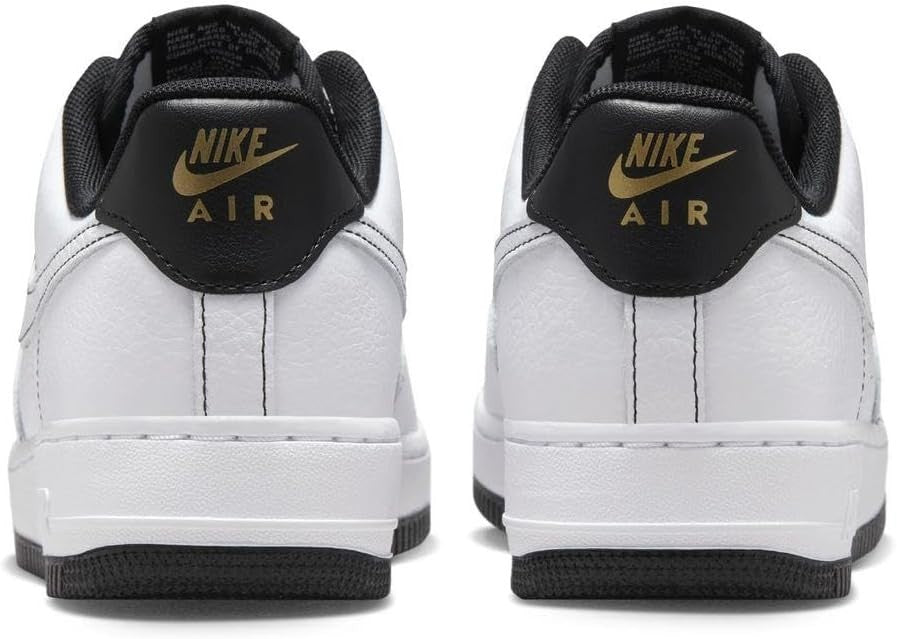 IB6543-101 Nike Air Force 1 Low White Black  (Women's)