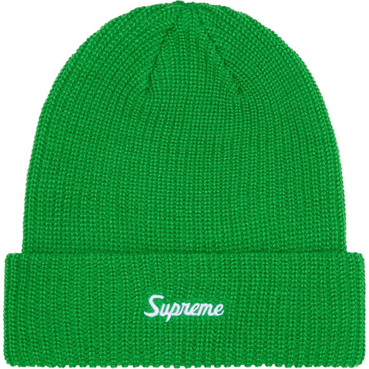 Supreme Loose Gauge Beanie (25FW) Green