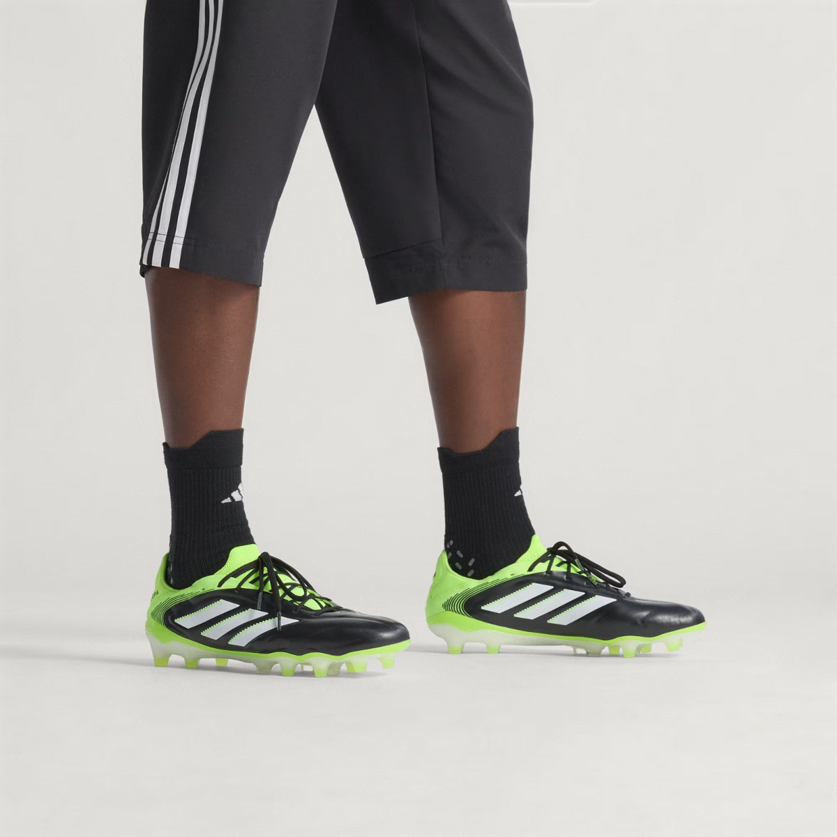 JH6304 adidas Copa Pure 3 Elite FG Core Black/Cloud White/Lucid Lemon (Men's)