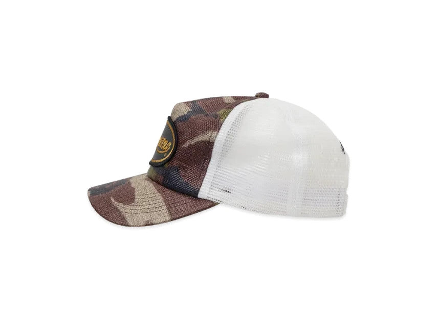 Supreme Raffia Mesh Back 5-Panel "Woodland Camo"
